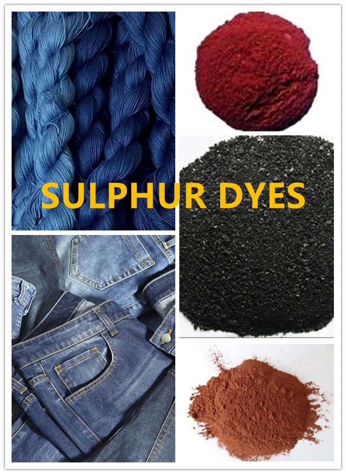 Waterbased Sulphur Yellow Brown 5g Vulcanized Yellow Brown 5g Sulphur Dyes for Textile, Ink Use