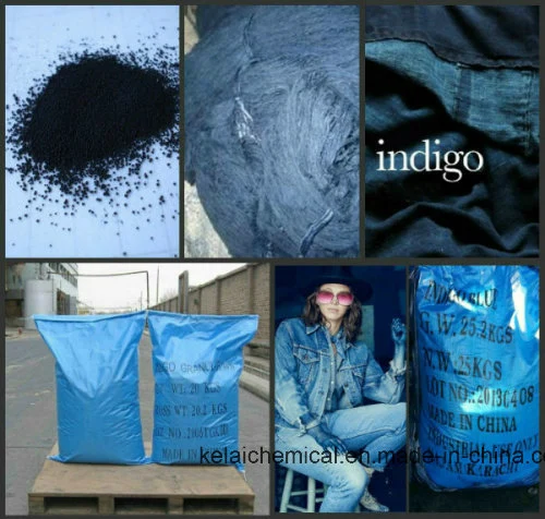 Vat Dye Indigo Blue 94% for Dyeing